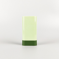 RUIPACK Nouveauté 20g Contenant de stick déodorant plat en plastique à remplissage par le bas, Contenant de stick solaire, Flacon anti-transpirant