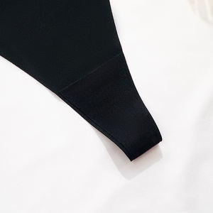 여성용 아이스 실크 팬티 속옷 섹시한 끈 팬티 여성용 무봉제 G-스트링 팬티 속옷 - Product Image 5