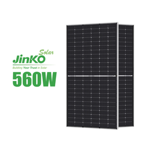 Panneaux solaires Jinke directement de l'usine, modules photovoltaïques monocristallins demi-cellules double face 540W 550W 560W, utilisés pour l'énergie - Product Image 1