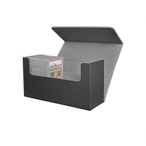Boîte de rangement rectangulaire universelle BGS anti-poussière pour cartes de collection de stars de football, idéale pour cartes gradées - Product Image 1