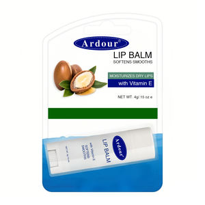 Bálsamo labial de etiqueta privada con logotipo personalizado, brillo labial orgánico, bálsamo labial vegano, bálsamo labial redondo cremoso hidratante de larga duración - Product Image 6