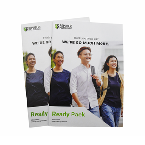 Carnet de notes de qualité supérieure avec reliure à cheval, brochure d'entreprise simple, livret A5 A6 A7, format personnalisé pour la promotion de la marque - Product Image 2