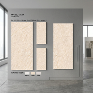 Vistaar White Polished Ceramic Porcelain Tiles 24x48 Inch Modern Floor Wall Collection - Product Image 6