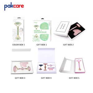 Ensemble de rouleaux faciaux relaxants avec masque oculaire rafraîchissant, outils de beauté doubles pour réduire les poches, le drainage lymphatique et une peau rajeunie - Product Image 4