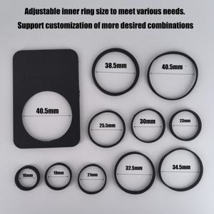 Boîte de rangement pour pièces de monnaie réglable et détachable, 10 tailles, avec doublure en mousse EVA, fermeture à pression par ultrasons, écologique et portable - Product Image 2