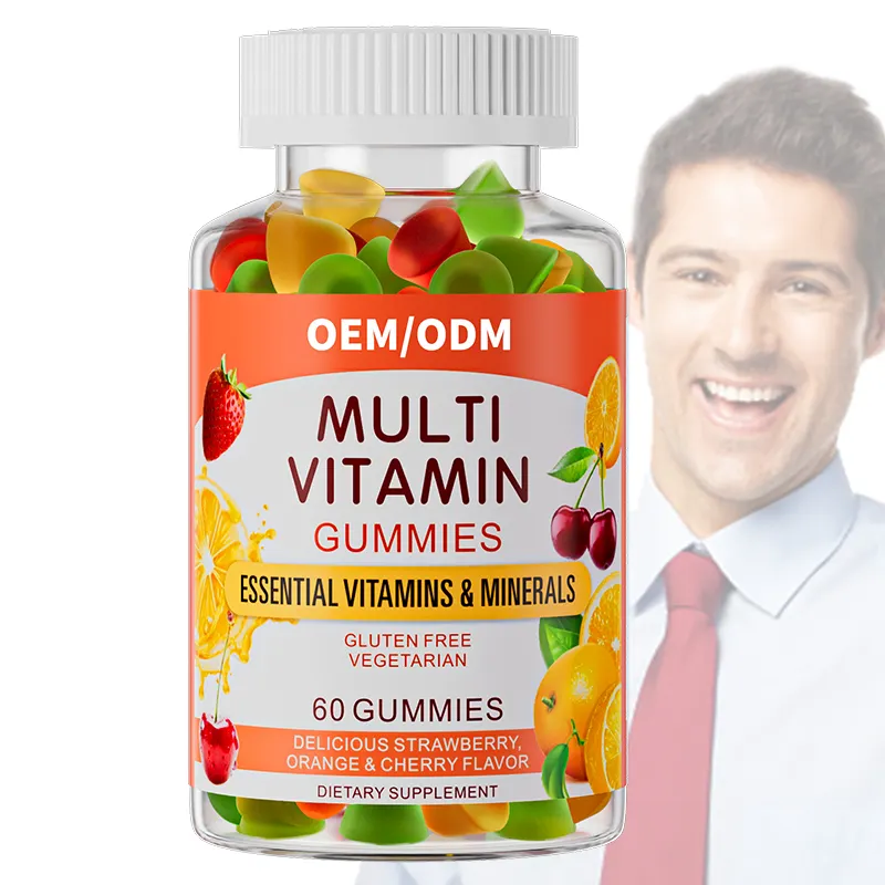 ויטמין C gummies תמיכה חיסונית תוספת להאיר את גוון העור ויטמין C ממתקים לצרכים יומיים למבוגרים ולילדים