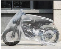 Machine de fabrication de housses de moto jetables, anti-poussière et imperméables en plastique