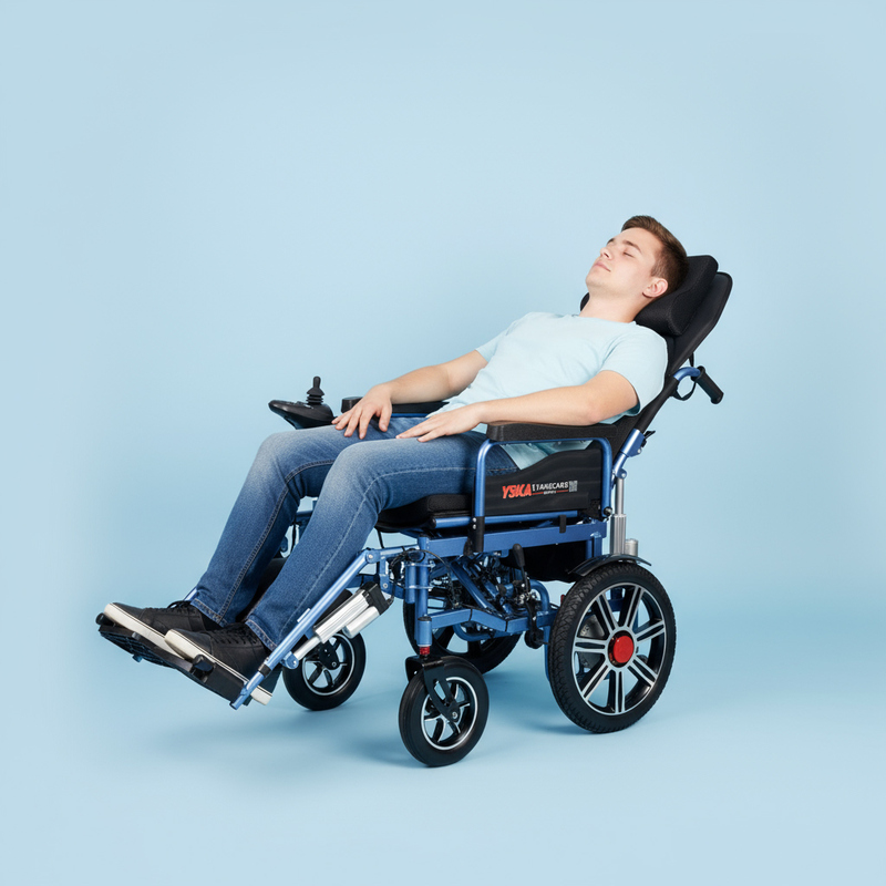 Lightweight Home Care Folding Electric Motorised