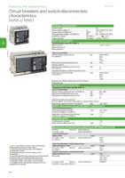 Interruptor Automático de Circuito Aéreo Fijo Compatible con Tipo NT ACB 4P, 630A-1600A, Micrologic 5.0A LSI 52kA, Equipamiento de Baja Tensión