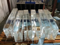 Grande machine à glace en blocs conteneurisée pour usine de produits de la mer, entrepôt de pêche et refroidissement industriel