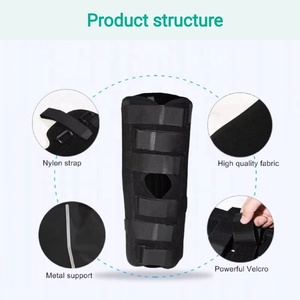 Attelle médicale pour le genou à trois panneaux pour les blessures des ligaments, accélère la récupération - Product Image 3