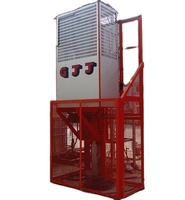 Mini-grue de chantier SC50G avec boîte de vitesses 0-36m/m, élévateur de marchandises à crémaillère et pignon pour chantier de construction en hauteur 100m