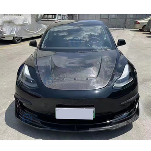 Chất lượng cao Tự động phụ kiện phía trước động cơ nắp ca-pô Bìa sợi carbon mui xe cho Tesla mô hình 3 2020 2021 2022 2023 2024 - Product Image 6