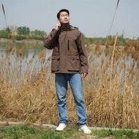 Veste de pluie imperméable pour homme Outdoor Ventures, veste hardshell pliable, idéale pour la randonnée, le golf et la course à pied