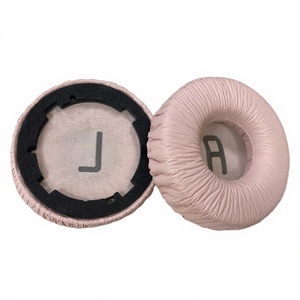 แผ่นรองหูสำรองสำหรับ JBL หูฟังครอบหู660NC 670NC T600BT 600btnc เบาะหนังผิวนุ่มพร้อมหัวเข็มขัด - Product Image 4