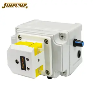 JIHPUMP-máquina de llenado de químicos de alto flujo, bomba de manguera Industrial, dispensador peristáltico de transferencia de líquido