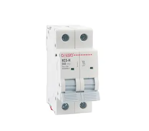 Stroomonderbreker Apparaat 2 Pole Breaker Mini Mcb Merken Mcb Schakelaar 40 Amp Breaker