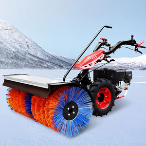 เครื่องกวาดหิมะแบบขับเคลื่อนสี่ล้อพลังงานต่ำจากโรงงานเหมาะสำหรับกำจัดหิมะบนถนนเทศบาลและรันเวย์ของสนามบิน - Product Image 2
