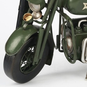 Modelos de Motocicletas Clásicas Retro Hechas a Mano de la Segunda Guerra Mundial de <span class=keywords><strong>1942</strong></span>, Escala 1:6, Adorno para el Hogar, Decoración para Bares y Tiendas - Product Image 4