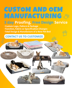 Jema-Lit rond tricoté pour chat, en coton, coussin pour animal domestique, lit pour chien, nid pour chat avec fond antidérapant - Product Image 5