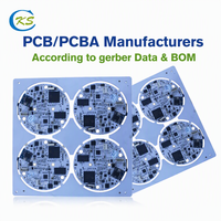 Fournisseur chinois d'assemblage de cartes PCBA SMT, assemblage de cartes PCB en aluminium pour l'éclairage LED