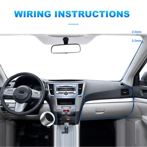 Rhythm Universal Car DAB Récepteur Adaptateur Box USB FM Transmetteur AUX Sortie Amplificateur pour Alpine JVC Kenwood Sony Radios - Product Image 4