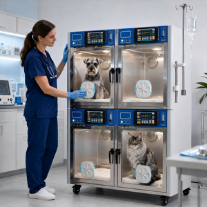 Unidad de Cuidados Intensivos Doble XY ACICU II con Desinfección de Cabina y Circulación de Aire para Uso Hospitalario en Gatos, Perros y Conejos - Product Image 3