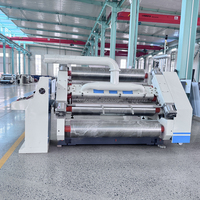 Machine à carton ondulé sans doigts pour flûte murale 2 3 5 7 pour rouleaux et feuilles de papier ondulé en Chine
