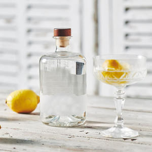 Shanghai Linlang-botella de cristal personalizada con forma de <span class=keywords><strong>corazón</strong></span>, botella de <span class=keywords><strong>tequila</strong></span> azul - Product Image 2