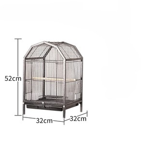 Vente directe usine : Grande cage décorative pour perroquets, grande cage pour agapornis, cage d'élevage pour canaris, cage pour animaux de compagnie - Product Image 2