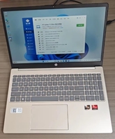 Ordinateur portable H-P Xing Book 15, processeur AMD Core R5-7520U, 16 Go de RAM, 512 Go de SSD, ordinateur d'occasion avec clavier anglais et Windows 11