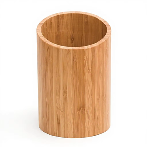 LUMINA International 8827 Porte-outils de garage en bois de bambou écologique, style campagnard, 5-1/2\" X 8\" - Product Image 1