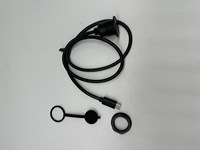 Coupleur Ethernet CAT6 UTP de qualité industrielle, connecteur RJ45 PA66, étanche IP68 pour extérieur, mâle/femelle, alimentation 12V
