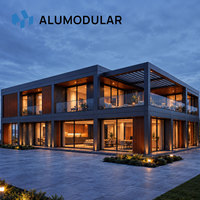 Villa modulaire clé en main, aménagement personnalisé, design moderne, maison préfabriquée, solution d'aménagement intérieur