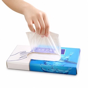 Gants en plastique jetables pour la maison, gants pour la manipulation des aliments, utilisation en cuisine et en restaurant - Product Image 1