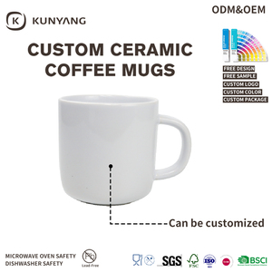 Taza <span class=keywords><strong>de</strong></span> Cerámica Personalizada Barata con Impresión <span class=keywords><strong>de</strong></span> Logotipo, Taza Personalizada Apta para Microondas y Lavavajillas con Asa - Product Image 3