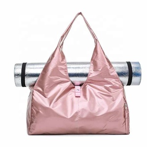 Logo kustom tas Gym nilon tikar Yoga tahan air karung latihan olahraga - Product Image 2