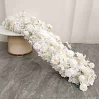 Arche florale décorative pour toile de fond de mariage, fleurs artificielles pour vitrine, présentoir de salle d'exposition, fleurs de table, fleurs artificielles pour salon de mariage