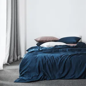 Cloudland Bamboo Bed Sheets Sets Bedding Set Wholesale 100% Organic Bamboo Charcoal Viscose Bed Sheets Bedding