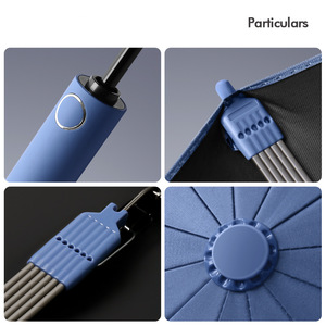 <span class=keywords><strong>Paraguas</strong></span> Plegable Automático <span class=keywords><strong>de</strong></span> Tres Pliegues y 12 Varillas, <span class=keywords><strong>para</strong></span> Hombre y Mujer, Doble Uso, Protección Solar y contra la Lluvia, <span class=keywords><strong>Paraguas</strong></span> Publicitario - Product Image 6