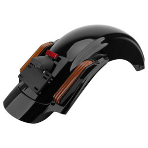 Système de garde-boue arrière <span class=keywords><strong>CVO</strong></span> LED noir pour Harley Touring Street Glide Electra Glide <span class=keywords><strong>Road</strong></span> <span class=keywords><strong>King</strong></span> FLTRX <span class=keywords><strong>2014</strong></span> later - Product Image 4
