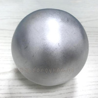 Esfera Hueca de Aluminio Pulido, 80-200 mm de Diámetro, 2 mm de Grosor, Estilo Hada, para Proyectos Comerciales y de Arte Público