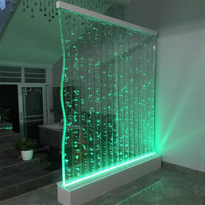 Indoor Decorative RGB Acrylic <strong>Bubble</strong> <strong>Wall</strong> <strong>Water</strong> Curtain Fountain Acrylic <strong>Water</strong> <strong>Bubble</strong> <strong>Wall</strong> <strong>Panel</strong> With Color-changing LED - Product Image 3