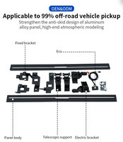 Repose-pieds à expansion automatique personnalisable pour Baic Bj40 BJ20 Side Step Off-Road Vehicle BJ40L Running Board
