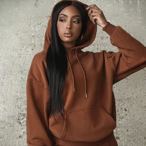 Conjunto Deportivo Casual de 2 Piezas para Mujer, Pantalones Deportivos de Invierno, Sudadera con Capucha y Cuello Redondo, Conjunto Personalizado - Product Image 5