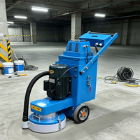 Ponceuse laser à trois têtes pour sols, ponceuse commerciale, accessoires de ponçage robustes pour ponceuse à sols