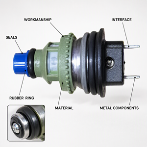 Injecteur de carburant automobile BREMENG, buse OEM 0280150698 en alliage d'aluminium, garantie de 6 mois, remplacement pour <span class=keywords><strong>Renault</strong></span> <span class=keywords><strong>Clio</strong></span> R19 - Product Image 5
