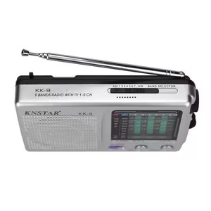 Haute qualité Portable poche ondes courtes FM/TV/AM/SW 9 bandes rétro récepteur Radio CE ROHS certifié approvisionnement d'usine en plastique - Product Image 4