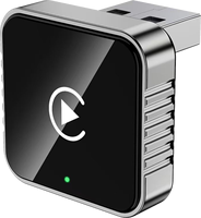 Adaptateur sans fil CarPlay 2-en-1 |   Adaptateur sans fil Android Auto pour voiture | Appareil Carplay pour voiture Connexion rapide et stable