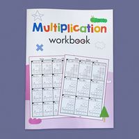Cahier d'exercices de mathématiques pour les élèves de 3e et 4e année : Addition, soustraction, multiplication à deux chiffres, division, fractions